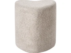 Puf SCOTIA Chenille Lysebrun