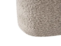 Puf SCOTIA Chenille Lysebrun