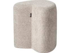 Puf SCOTIA Chenille Lysebrun