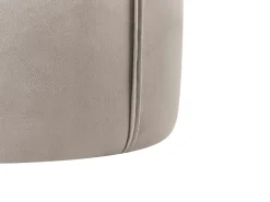 Puf SEDONA Velour Brungrå