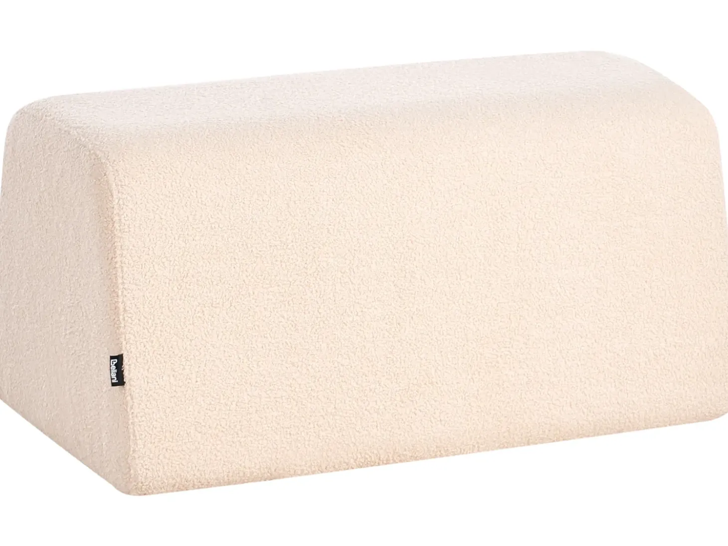 Puf SINCLAIR Boucle Beige