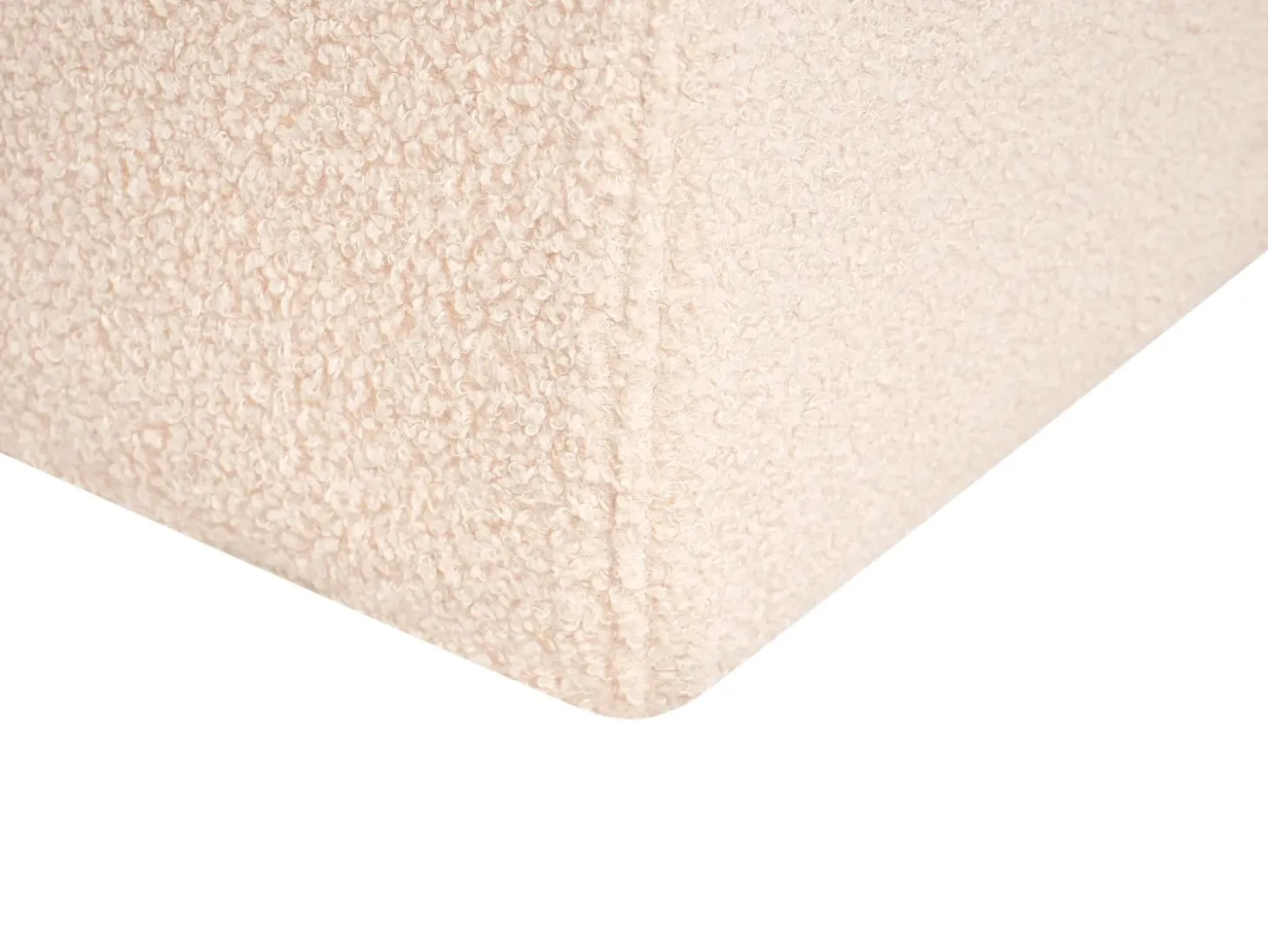 Puf SINCLAIR Boucle Beige