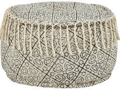Puf SONATI Bomuld Beige
