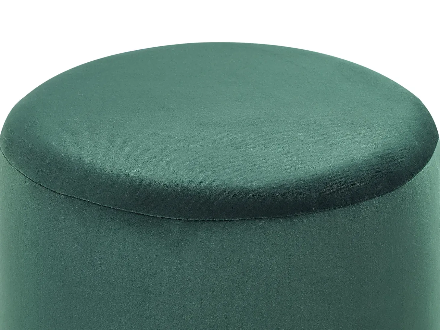 Puf SOPHIA Velour Mørkegrøn