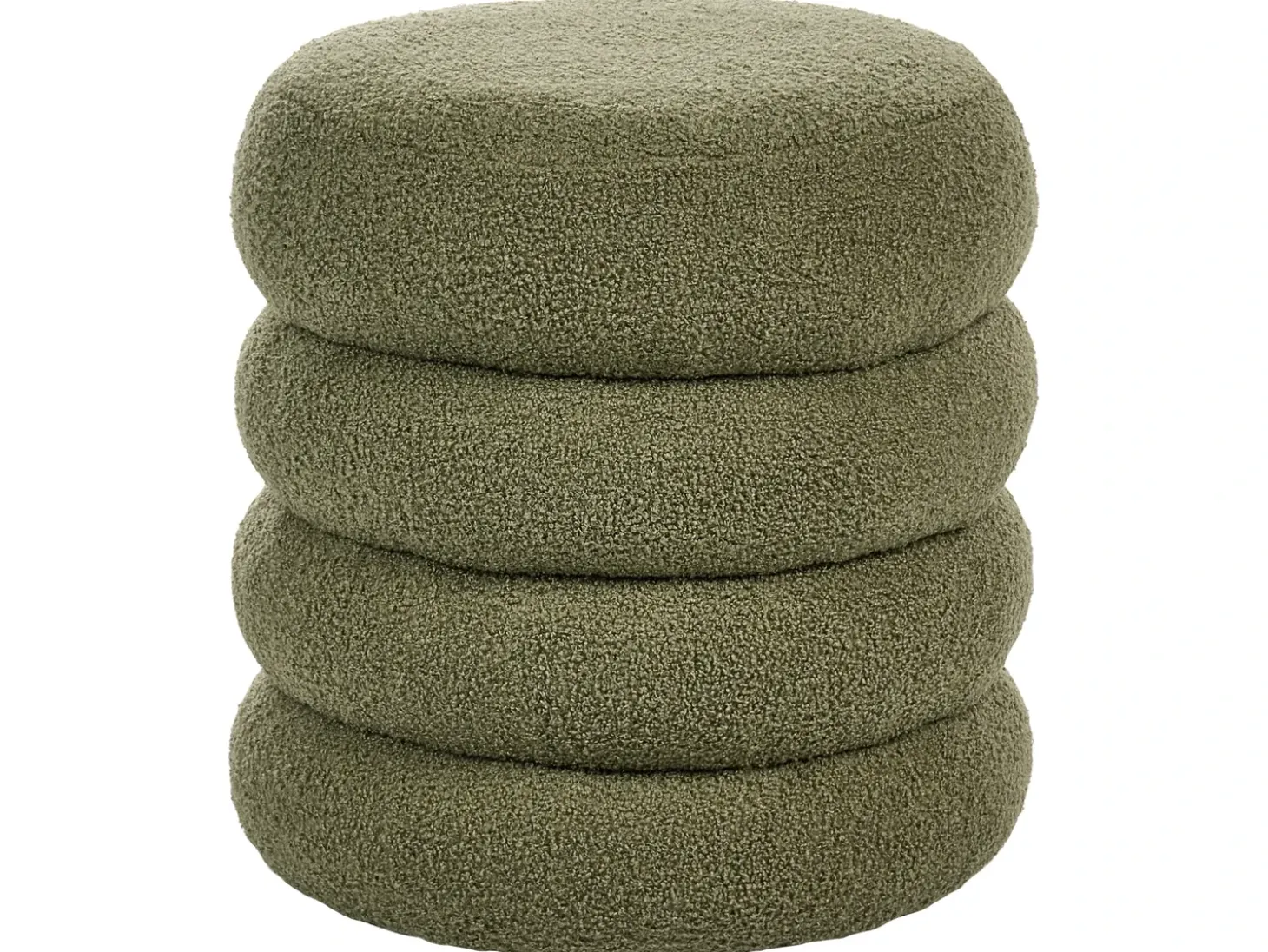 Puf SUMPTER Boucle Grøn