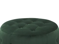 Puf TAMPA Velour Mørkegrøn