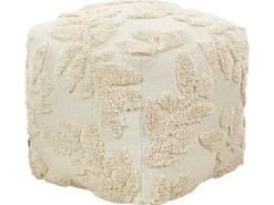 Puf Tuftet MULTAN Bomuld Beige