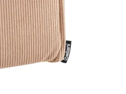 Puf VINITA Fløjl Beige