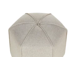 Puf WISHEK Kunstlinned Beige