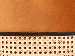 Puf YANKTON Velour Orange