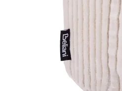 Puf ZIKRIA Velour Lys Beige
