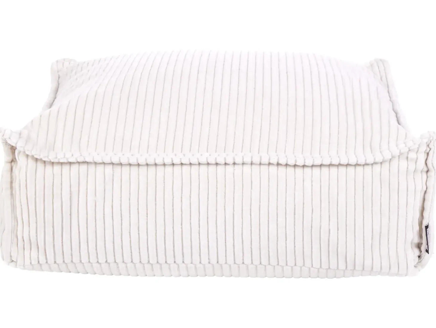 Puf ALLOZAI Velour Lys Beige