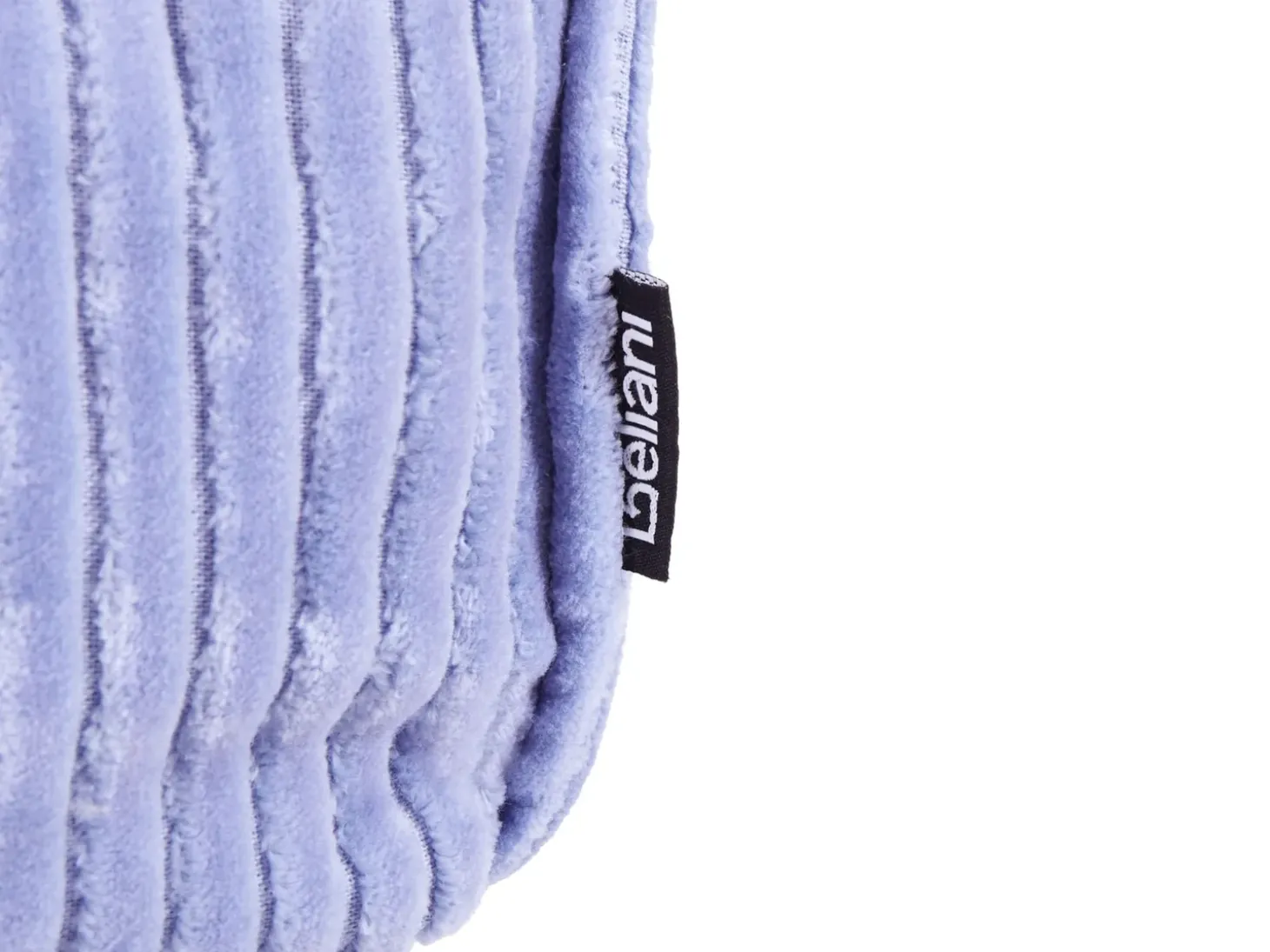 Puf ALLOZAI Velour Lysviolet