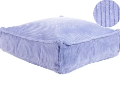 Puf ALLOZAI Velour Lysviolet