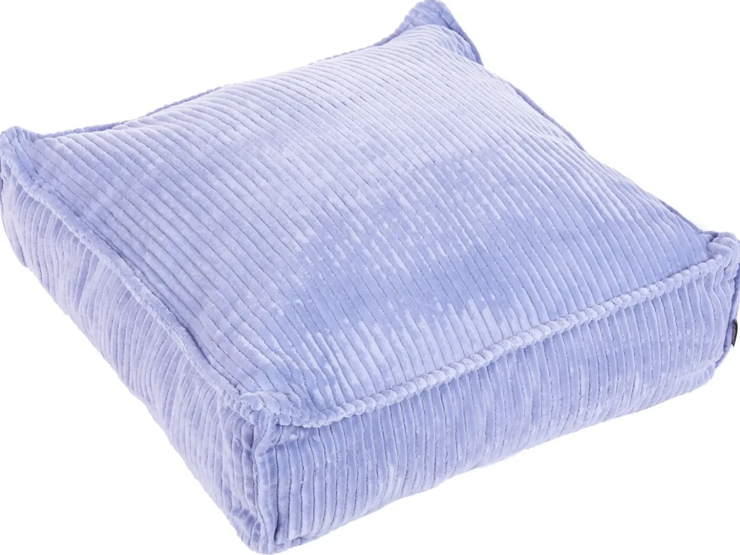 Puf ALLOZAI Velour Lysviolet