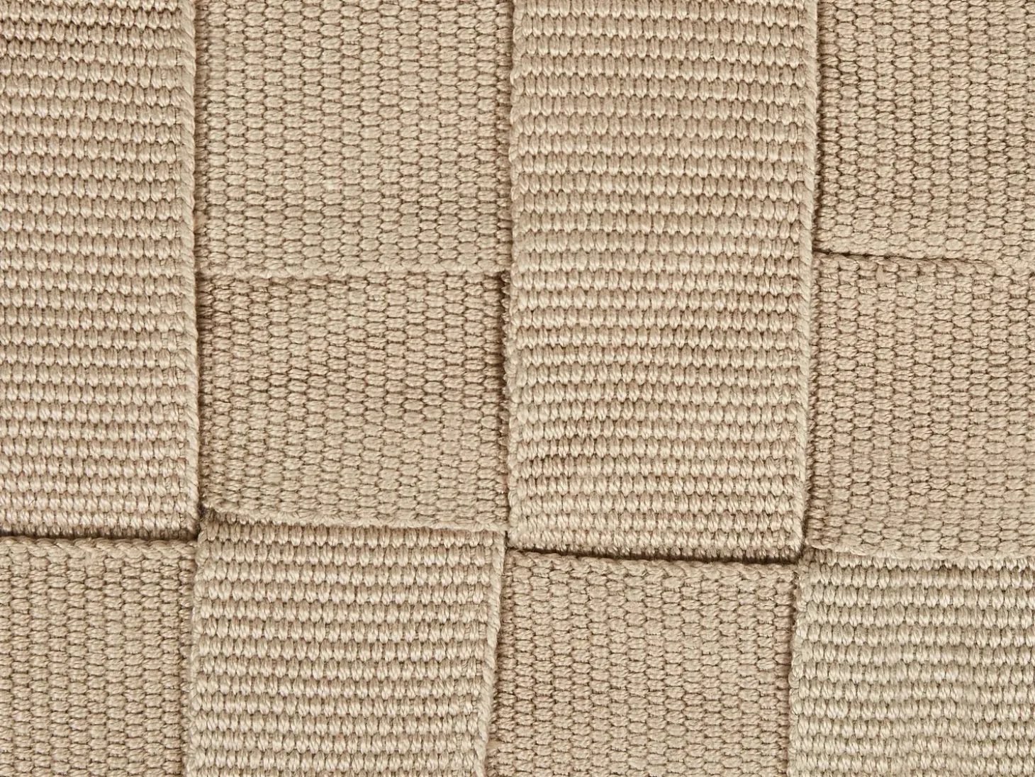 Puf BODLA Syntetisk materiale Beige