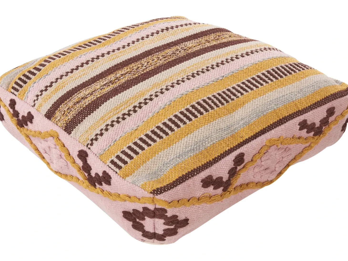 Puf MAPLE Bomuld Multifarvet
