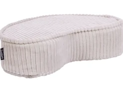 Puf NILI Velour Ferskenagtig lyserød