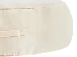 Puf YULLE Velour Lys Beige