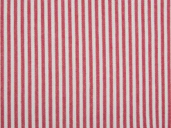 Pyntepude AALITA Bomuld 45 x 45 cm Rød Stribet mønster