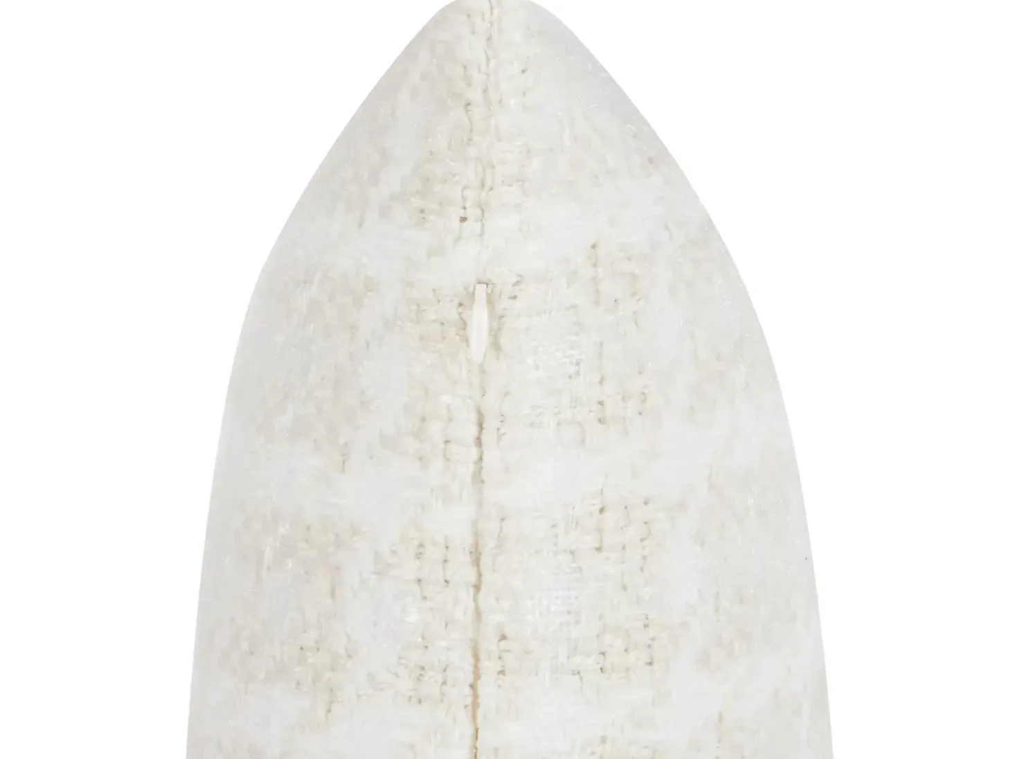Pyntepude DOURIS 45 x 45 cm Lys Beige Ternet mønster