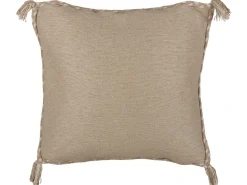 Pyntepude ERIGERON Jute 45 x 45 cm Beige Ensfarvet