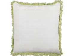 Pyntepude FILIX Bomuld 45 x 45 cm Grøn Blomstermønster