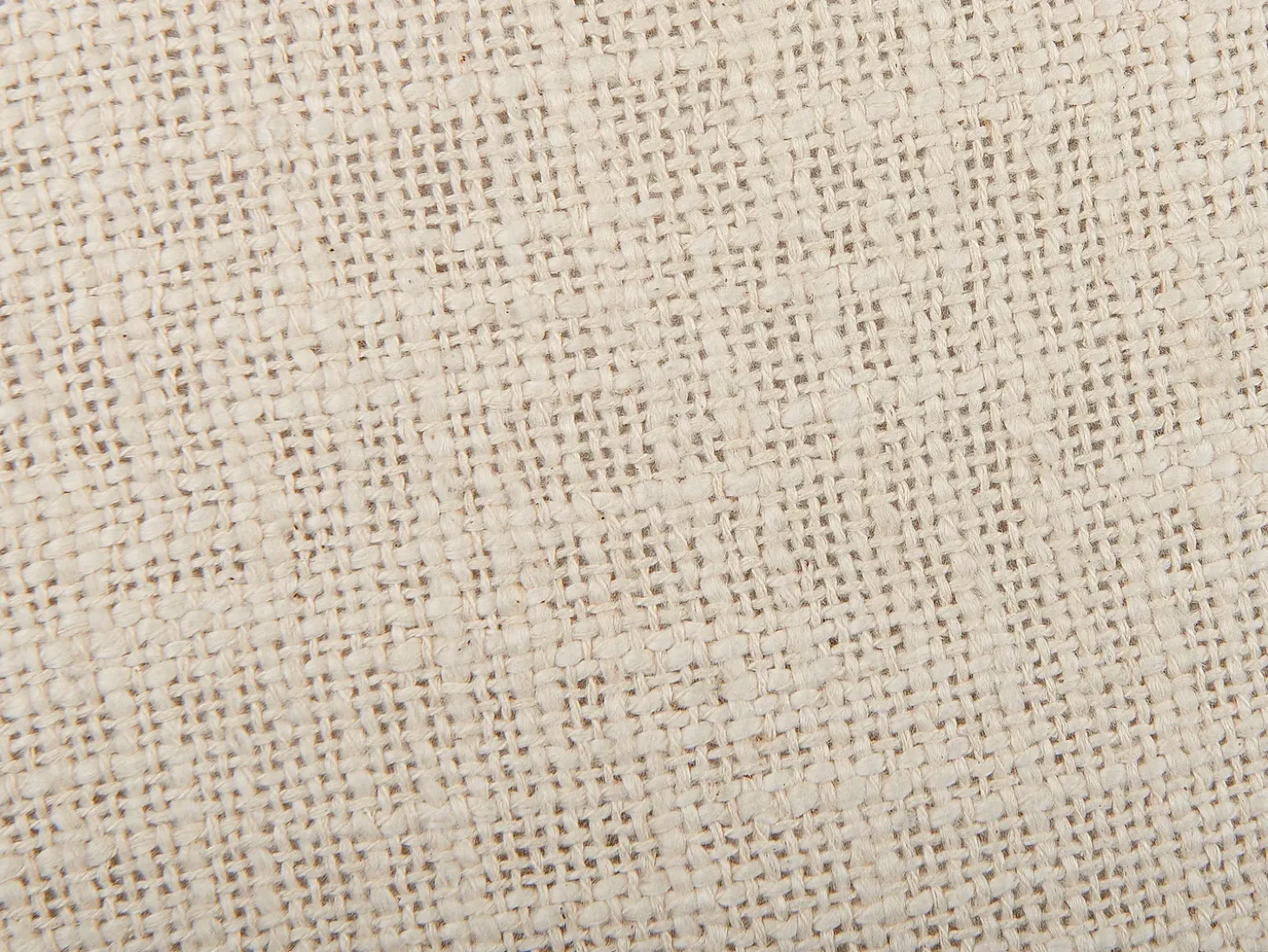 Pyntepude MADIA Bomuld 45 x 45 cm Lys Beige Ensfarvet