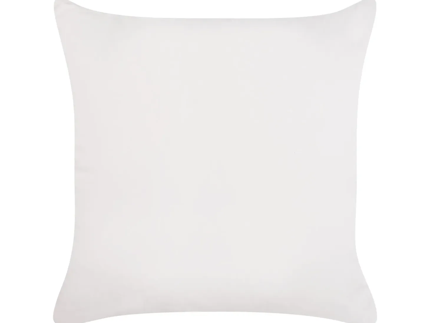 Pyntepude MAKNEH Bomuld 45 x 45 cm Hvid Ensfarvet