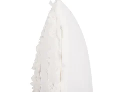 Pyntepude MAKNEH Bomuld 45 x 45 cm Hvid Ensfarvet