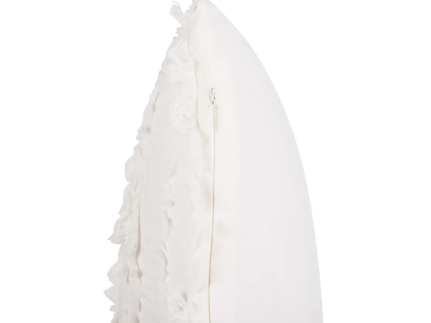 Pyntepude MAKNEH Bomuld 45 x 45 cm Hvid Ensfarvet