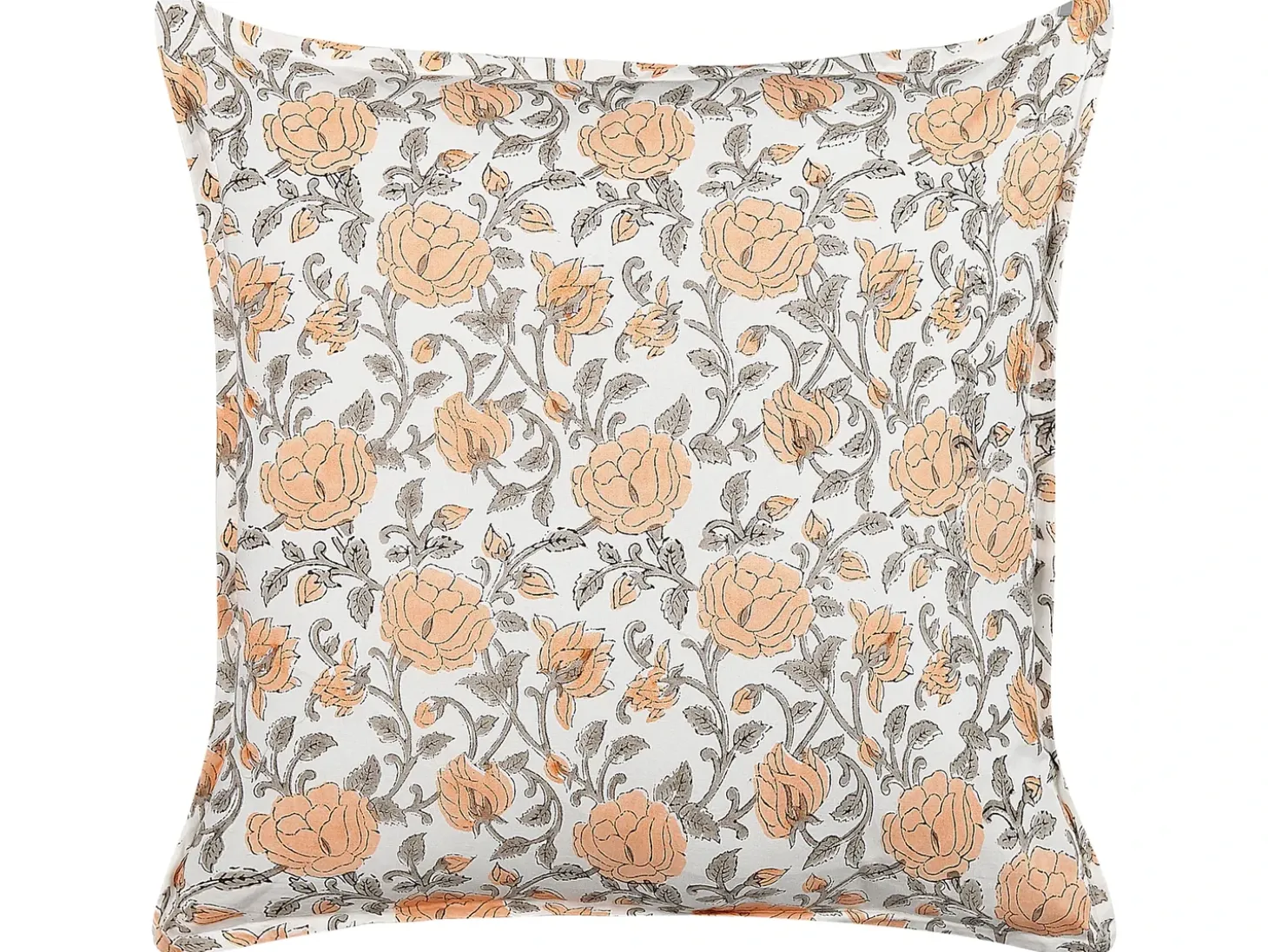 Pyntepude MEADIA Bomuld 45 x 45 cm Multifarvet Blomstermønster