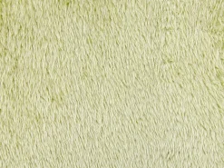 Pyntepude PILEA Kunstig pels 45 x 45 cm Lysegrøn Ensfarvet