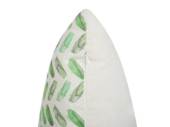 Pyntepude PRUNUS 45 x 45 cm Grøn Abstraktmønster