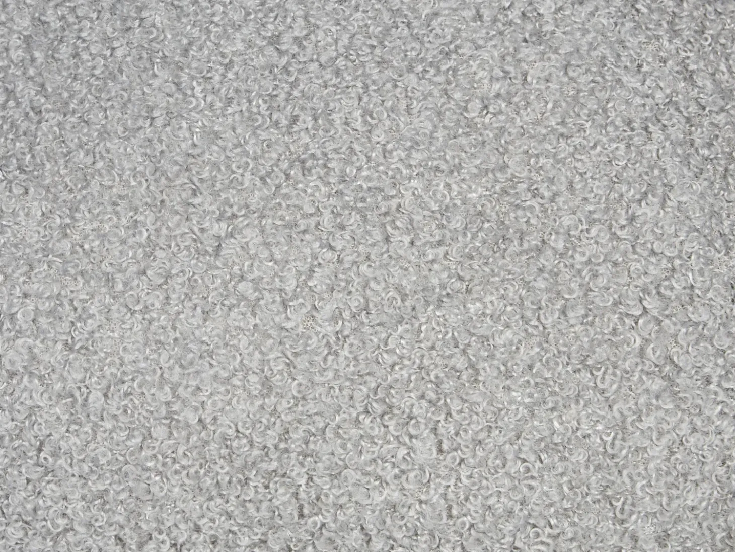 Pyntepude SALVIA Boucle 30 x 30 cm Grå Ensfarvet