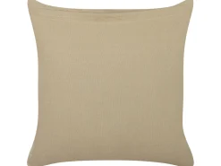 Pyntepude SENECIO Bomuld 45 x 45 cm Beige Geometrisk mønster