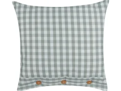 Pyntepude TALYA 45 x 45 cm Mintgrøn Ternet mønster