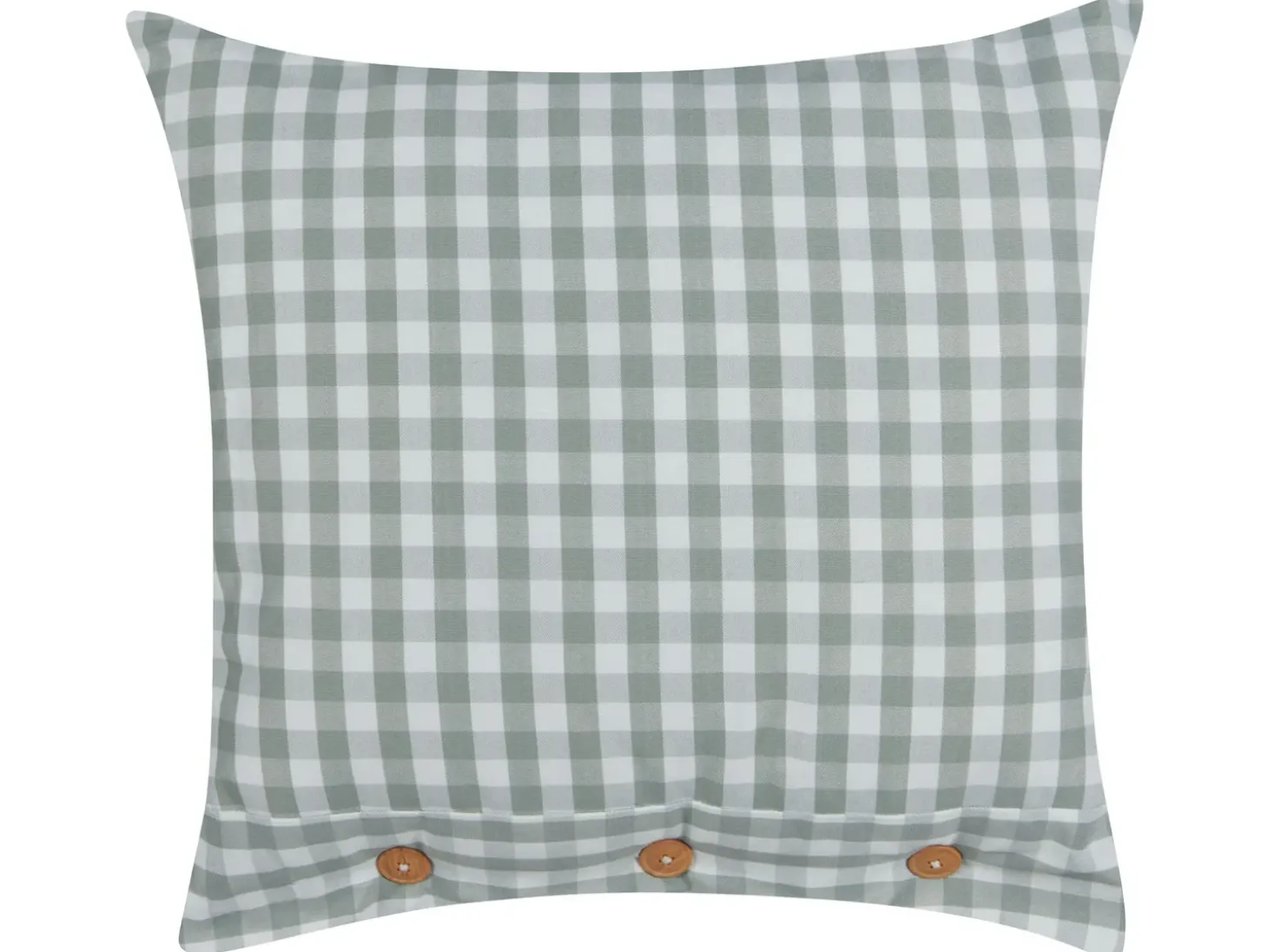 Pyntepude TALYA 45 x 45 cm Mintgrøn Ternet mønster