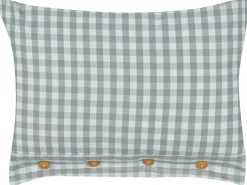 Pyntepude TALYA 40 x 60 cm Mintgrøn Ternet mønster