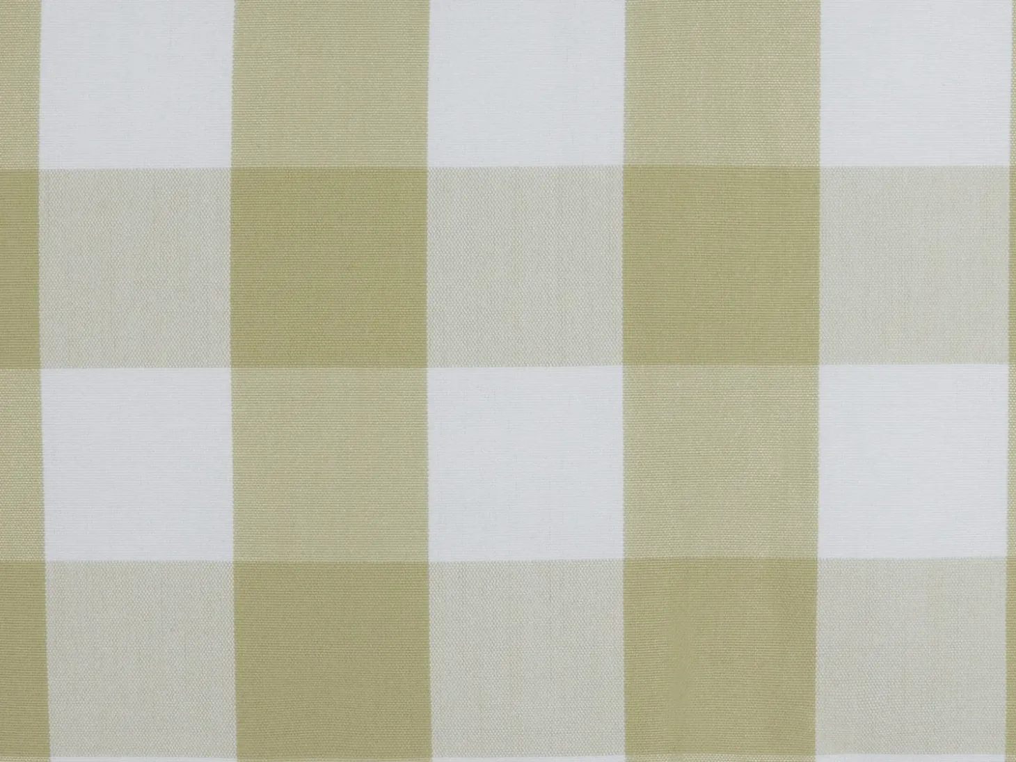 Pyntepude TAMNINE 45 x 45 cm Lysegrøn Ternet mønster