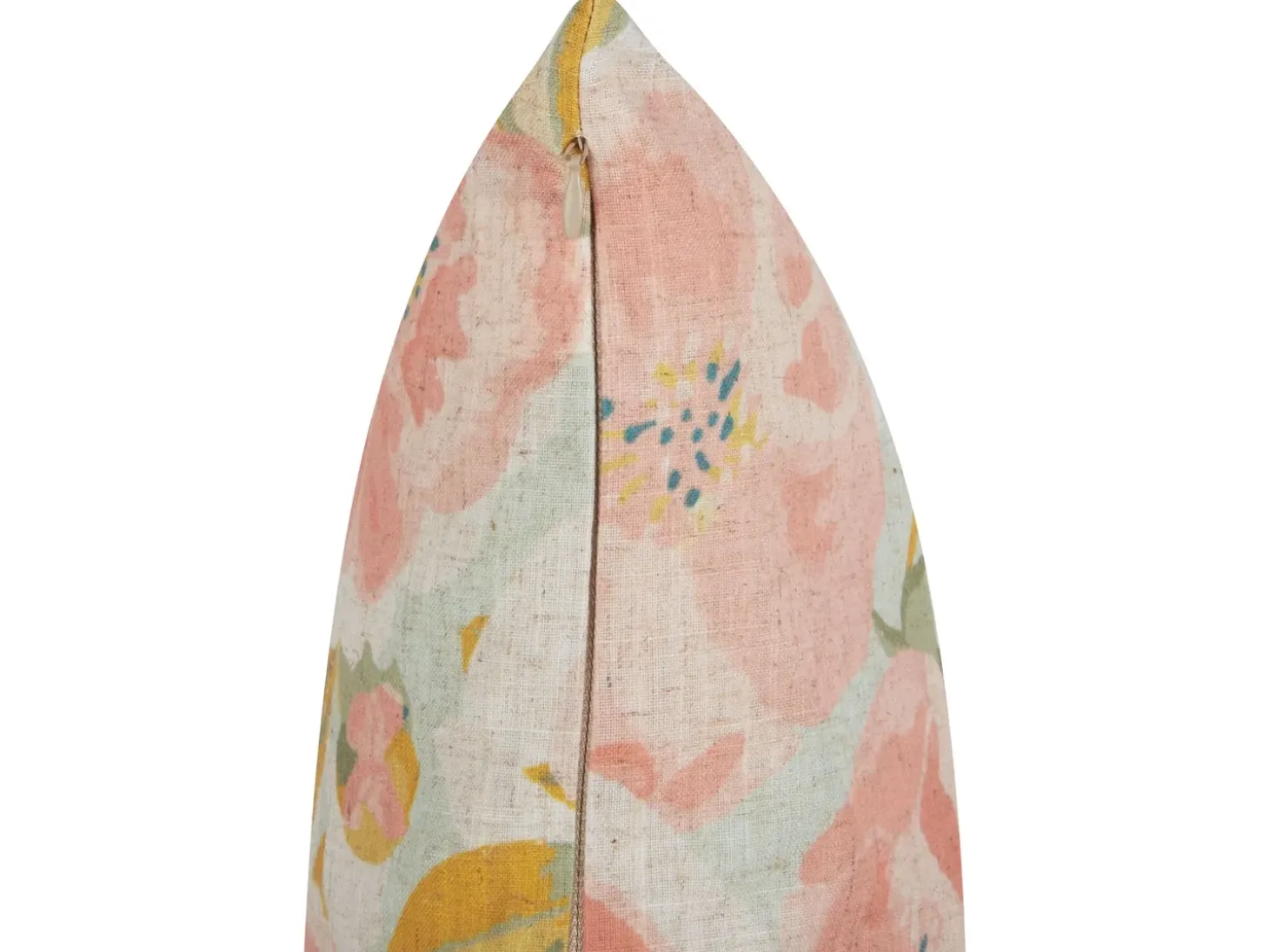 Pyntepude ZAHRIYE 45 x 45 cm Lyserød Blomstermønster