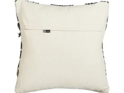 Pyntepude CHITTOOR Bomuld 50 x 50 cm Sort Geometrisk mønster