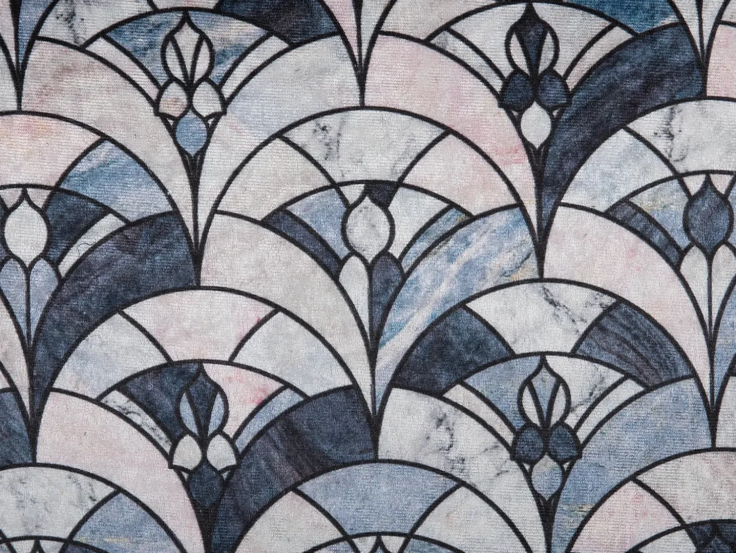 Pyntepude KOODAL 45 x 45 cm Multifarvet Geometrisk mønster
