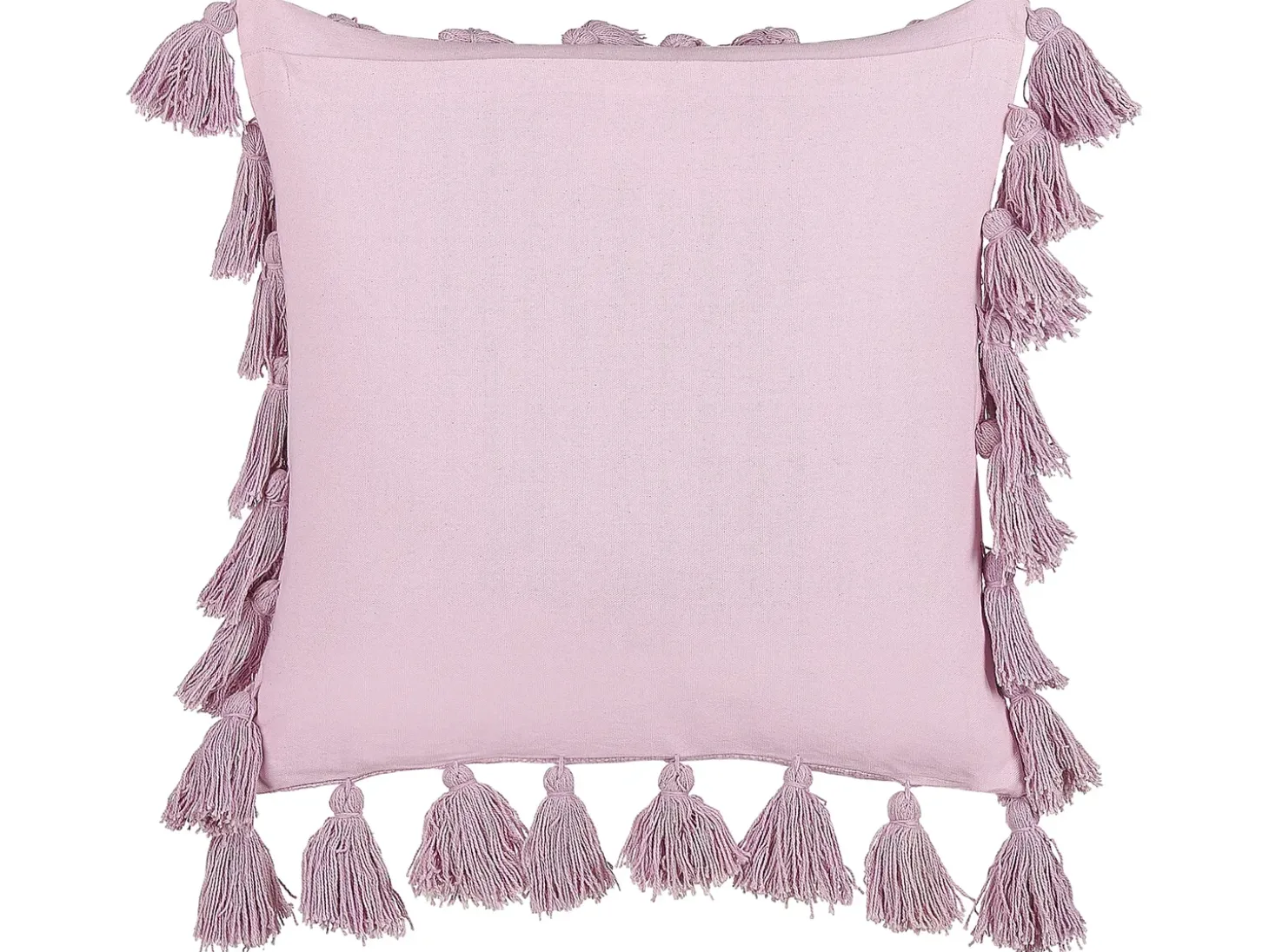 Pyntepude LYNCHIS Bomuld 45 x 45 cm Lyserød