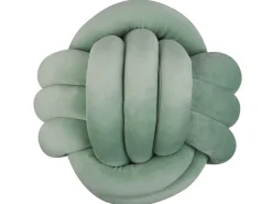 Pyntepude MALNI Velour 30 x 30 cm Mintgrøn Ensfarvet