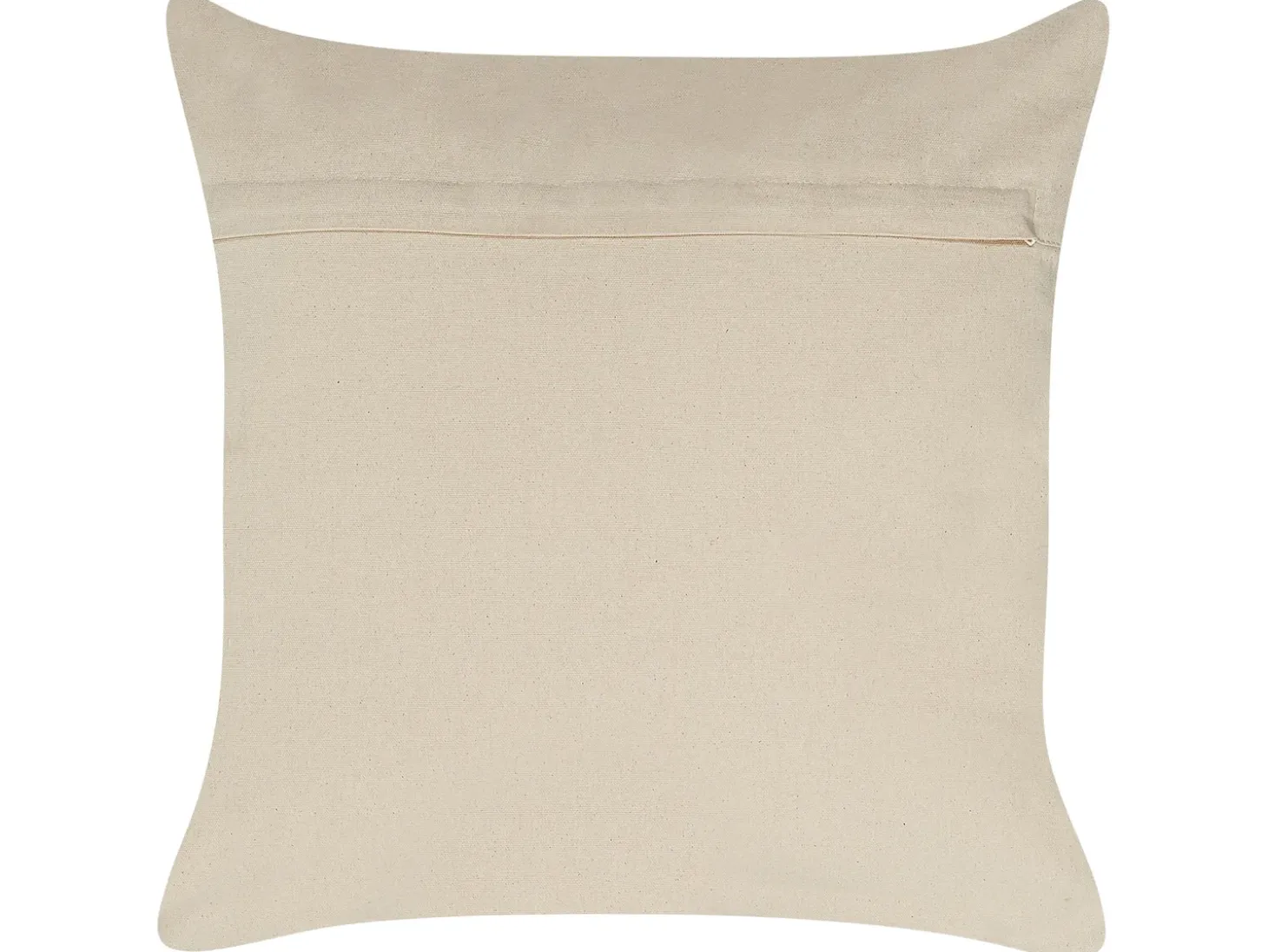 Pyntepude OUJDA Bomuld 50 x 50 cm Kobber Geometrisk mønster
