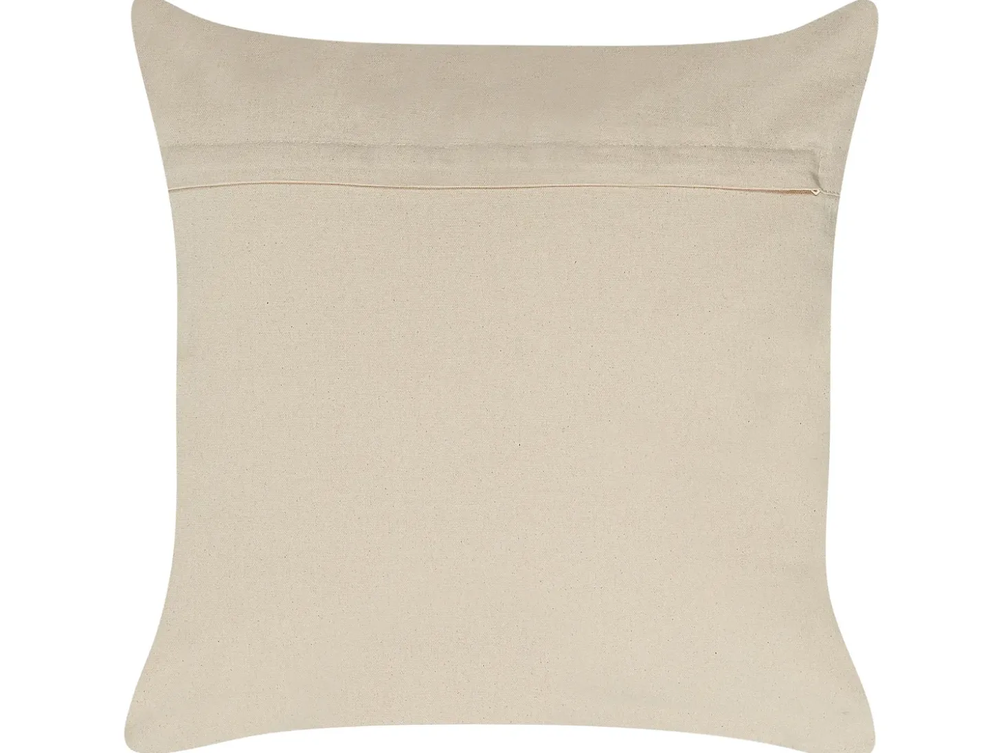 Pyntepude OUJDA Bomuld 50 x 50 cm Rosa guld Geometrisk mønster