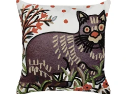 Pyntepude PHUSRO Bomuld 50 x 50 cm Multifarvet Dyremønster