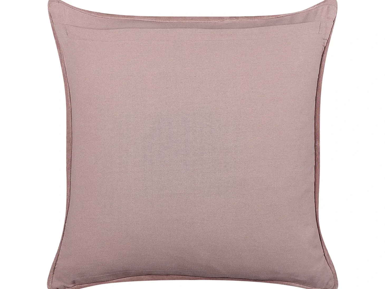Pyntepude ROMNEYA Velour 45 x 45 cm Lyserød Blomstermønster