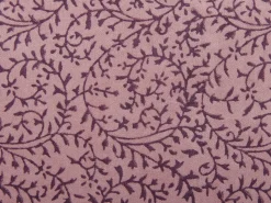 Pyntepude ROMNEYA Velour 45 x 45 cm Lyserød Blomstermønster